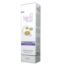 تريبل آكت كريم تفتيح الوجه عناية فائقة 50 جم تريبل آكت كريم تفتيح الوجه عناية فائقة 50 جم